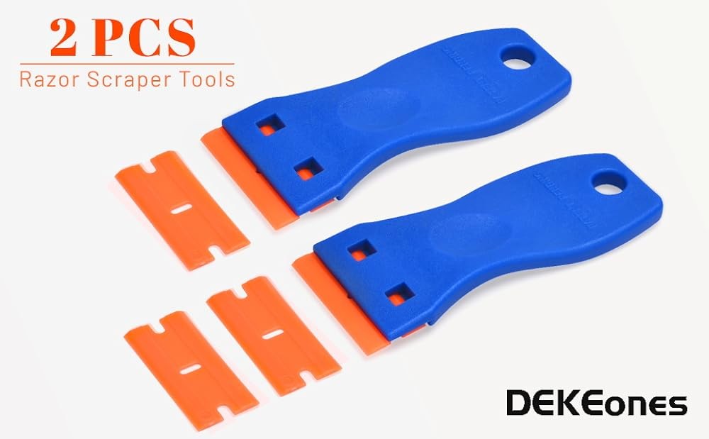 Plastic Blade Scraper, Scraper Pcs Blades for Removing