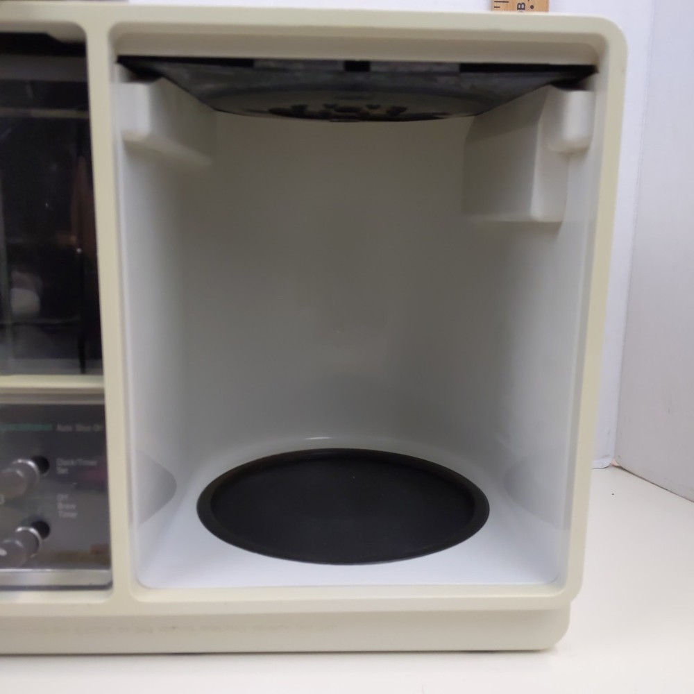 Black Decker Spacemaker Undercabinet Coffee Maker Timer Auto 10 Cup Retro Tested