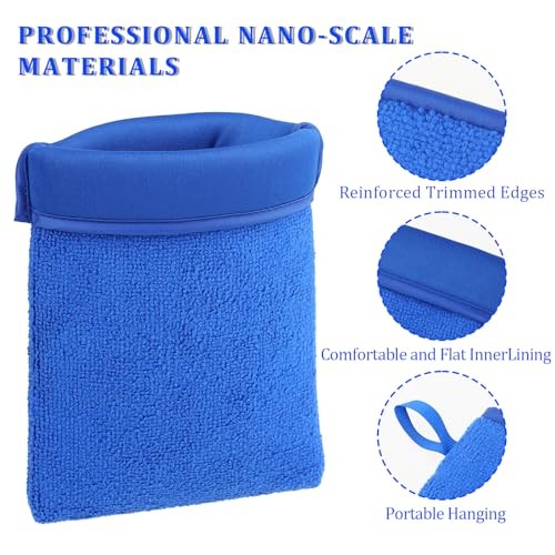 Clay Mitt - Auto Detailing Microfiber Clay Bar, Medium Grade, Blue