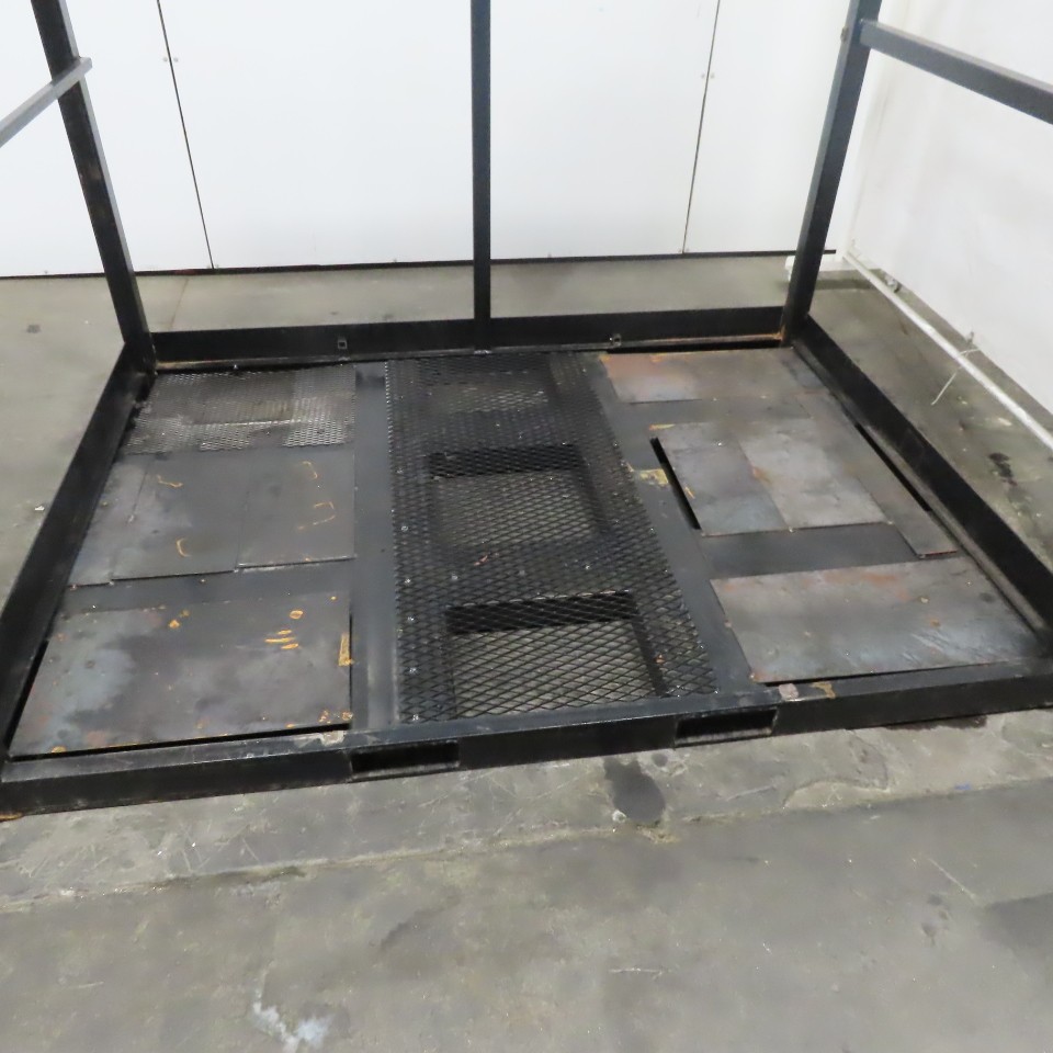 61"x83"x65" Custom Heavy Duty Stackable Material Storage Rack