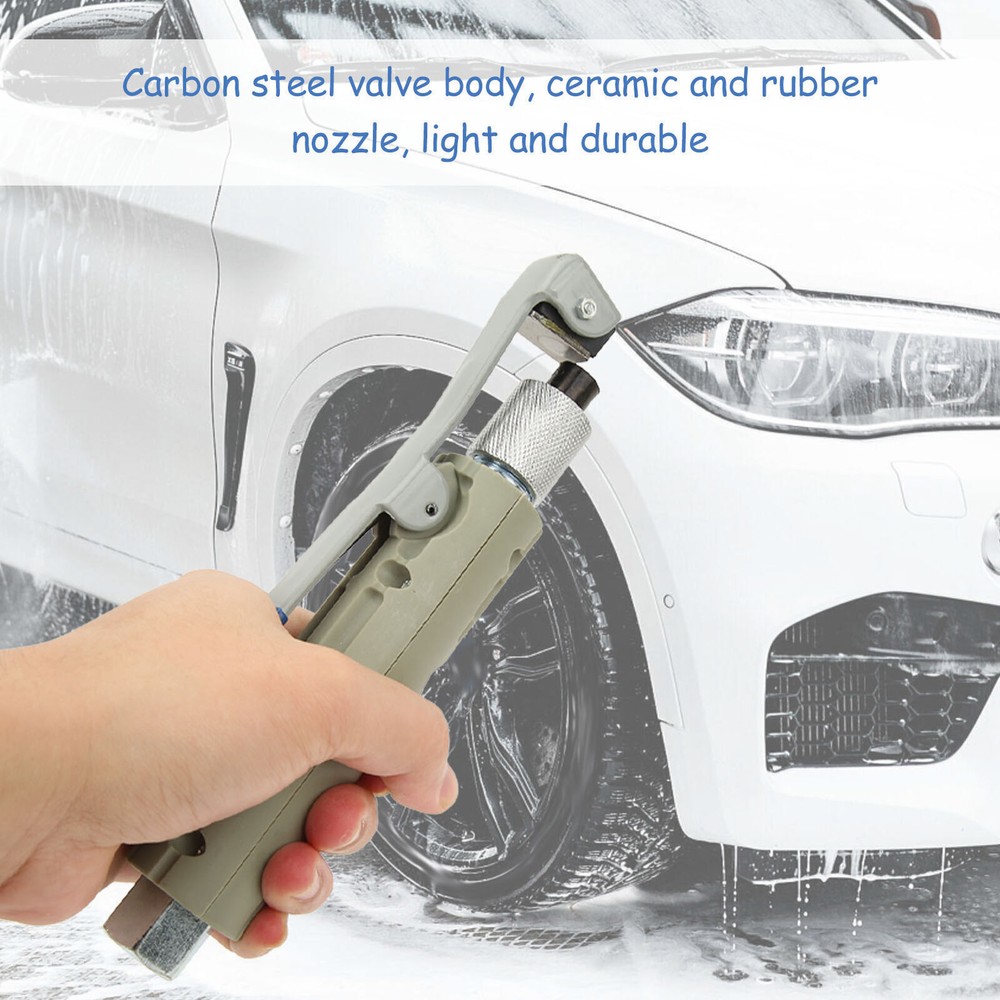 Sand Blaster Nozzle Head with 3 Ceramic Tips Remove Abrasive Stain Rust Grime