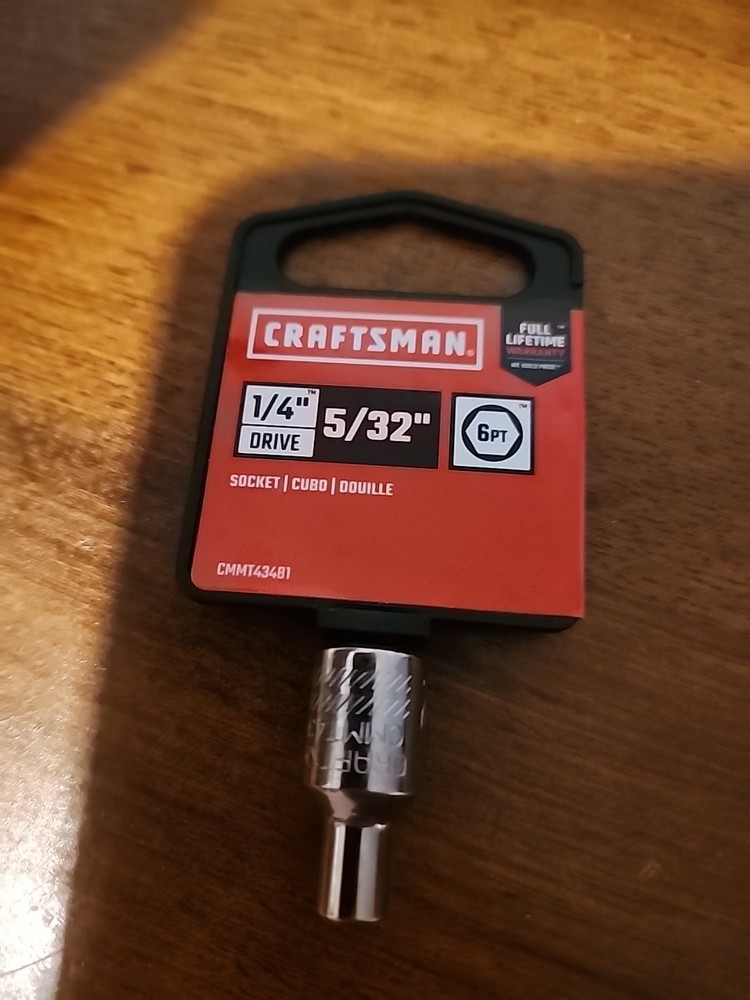 Craftsman 1/4 Drive 5/32 Socket
