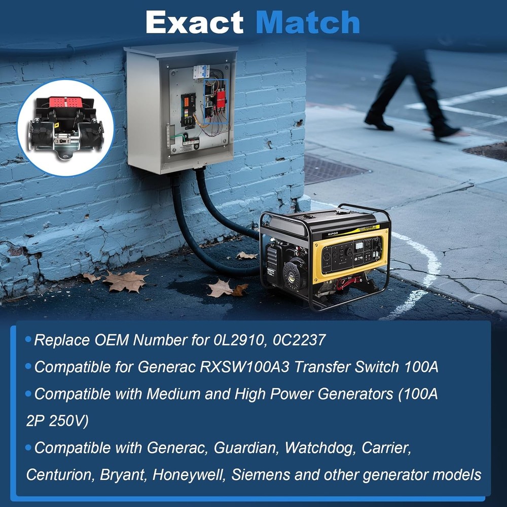 100 Amp Automatic Transfer Switch Replacement