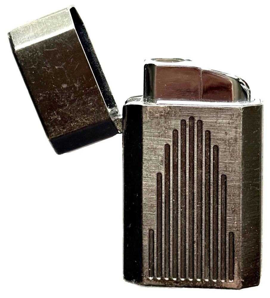 EXCELLENT ART DECO RONSON JET LITE BUTANE TORCH REFILLABLE CIGARETTE LIGHTER