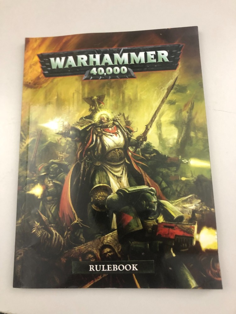 Warhammer 40k Mini Core Rule Book 2012 Rulebook Soft Cover Small Version OOP