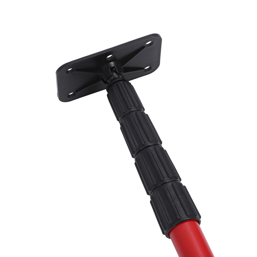 Level Pole 4m Telescopic Leveler Mounting Rod With 6mm 15.2mm Interface