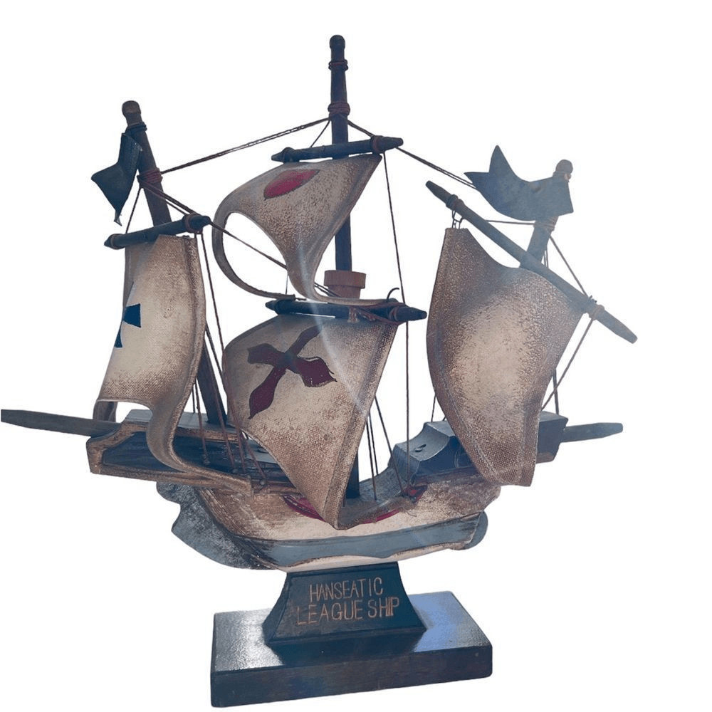 Hanseatic League Ship Home Shelf Decor