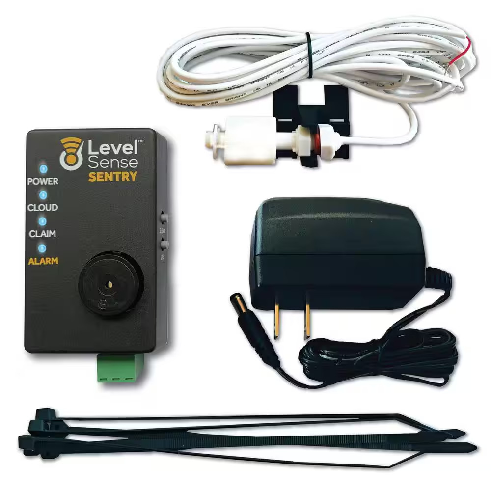 Wi-Fi Connected Sump Pump Alarm with Float Switch
