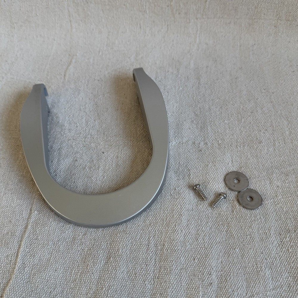 Keurig K40 Replacement Smart Lift Pull Handle Lever Silver Plastic w/ Hardware