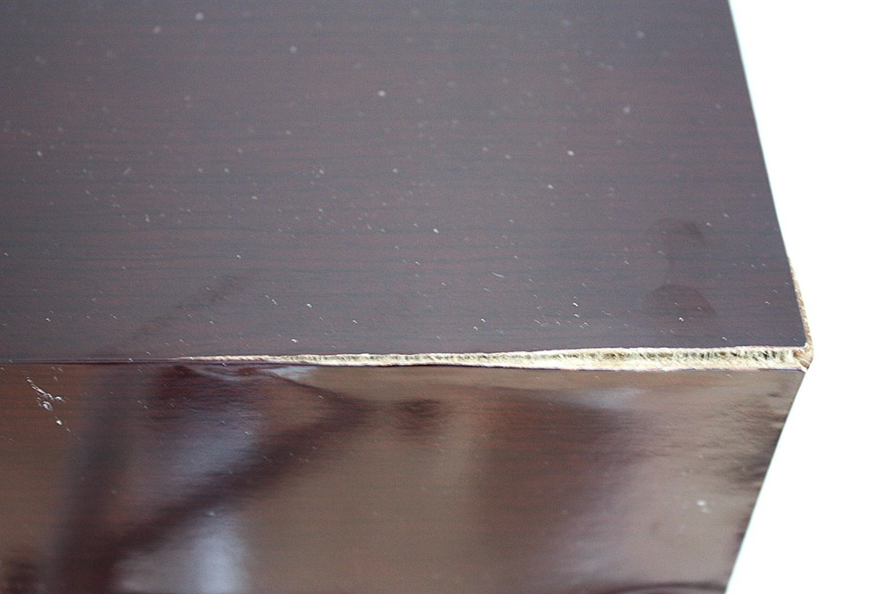 DENON DP-62L TURNTABLE - PLINTH DAMAGE
