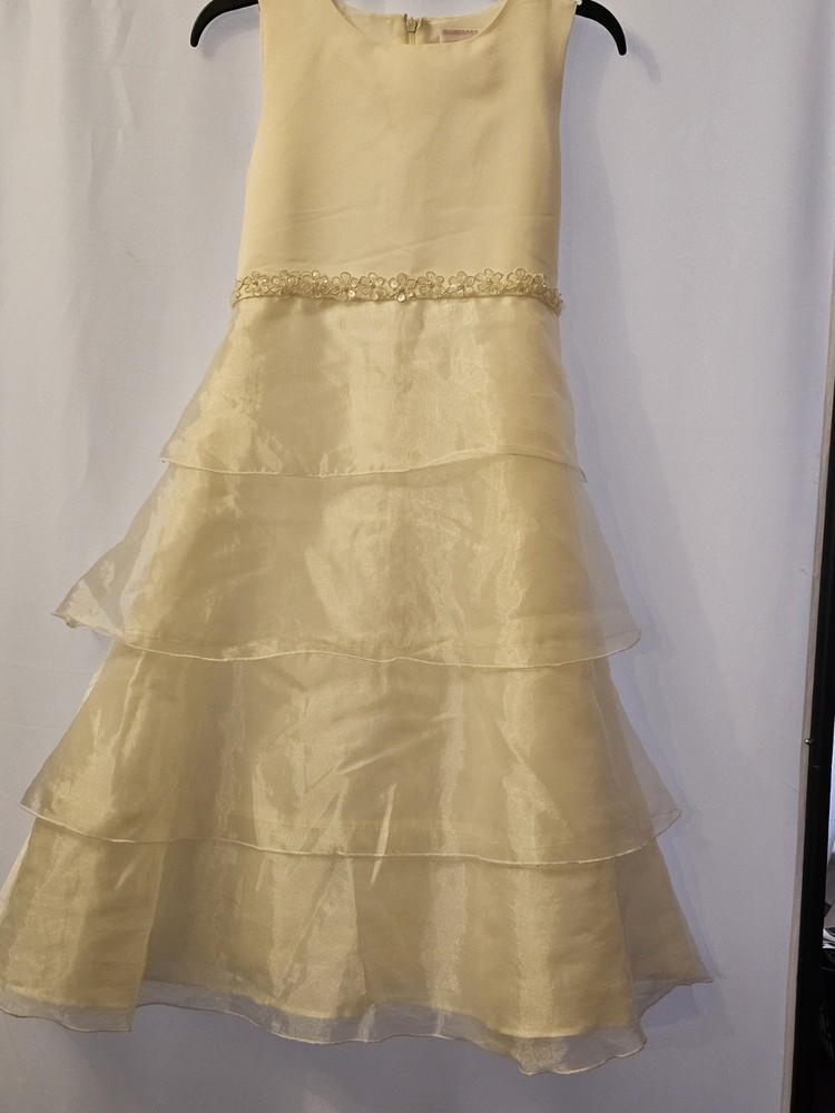 Girl's Size 10 Formal White