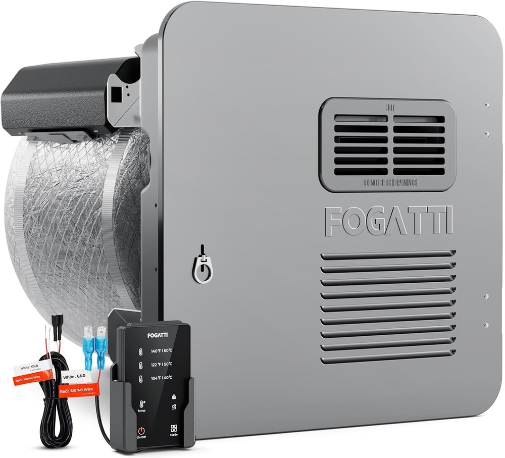 RV Tank Water Heater 10 Gal Gas/Electric/Hybrid 18"x18" Door Powered Anode Rod