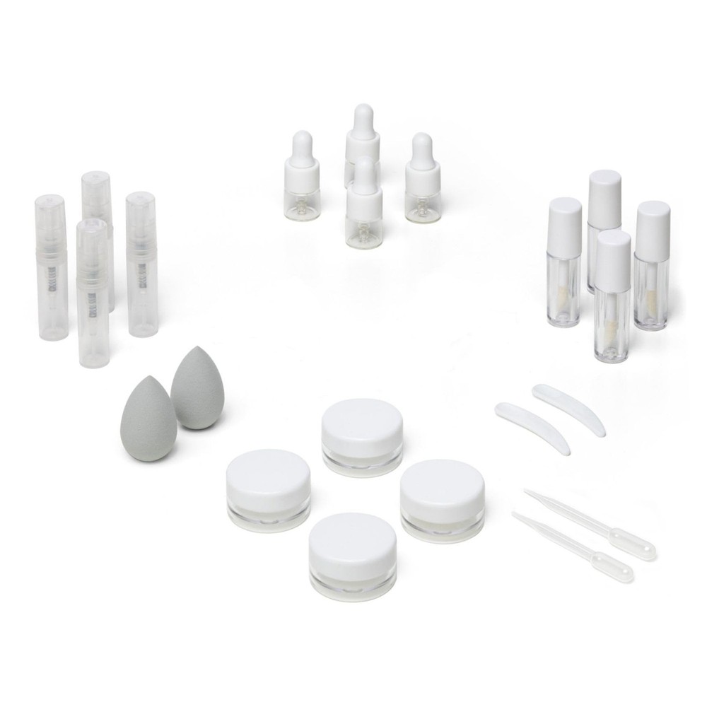 Mini Makeup Containers - Refillable Cosmetic Jars for Travel and Samples