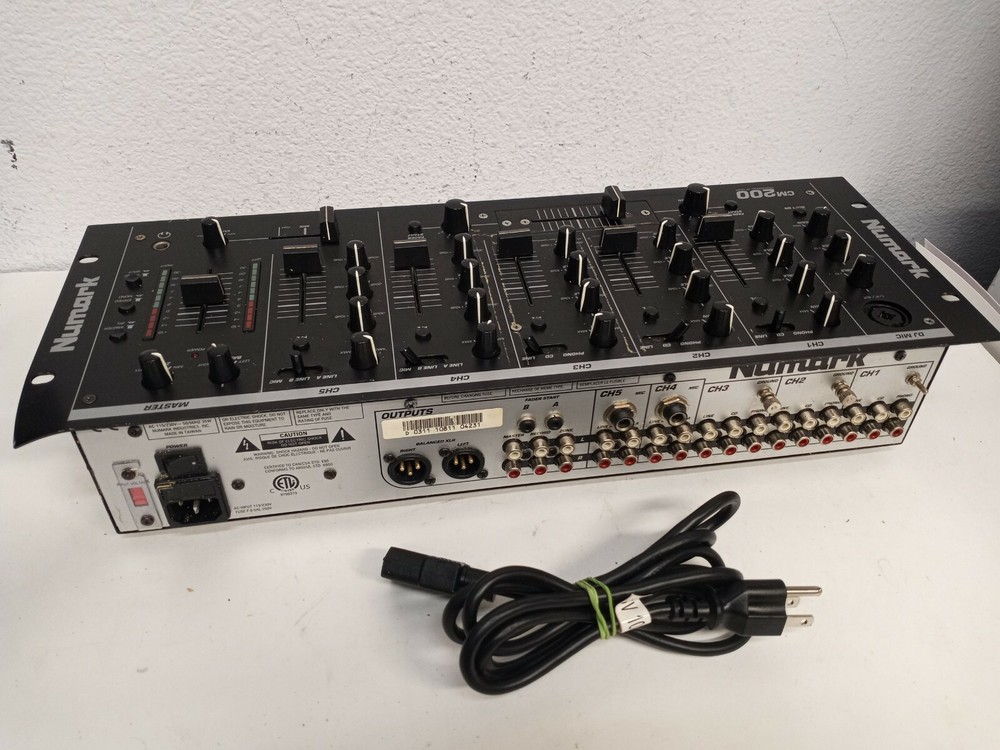 Numark CM200 DJ Microphone Mixer / Mixing Board