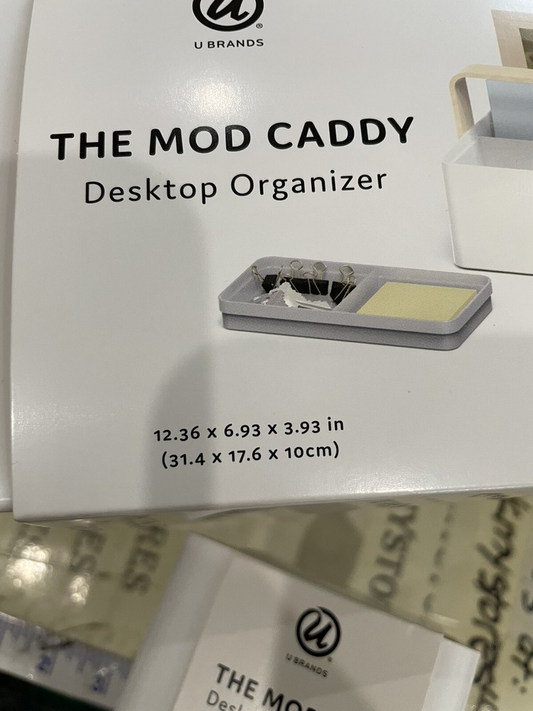 New U Brands The Mod Caddy Desktop Organizer Set