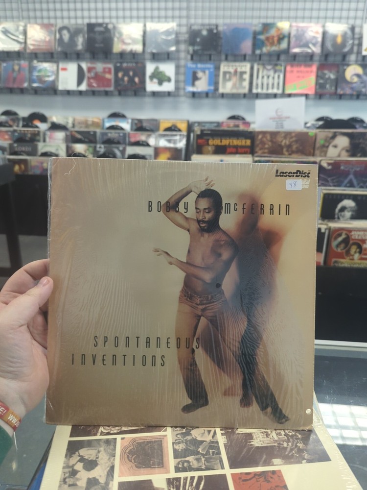 Bobby McFerrin  Spontaneous Inventions   Laserdisc Blue Note Shrink Great Con.