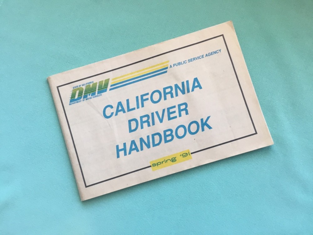 Vintage - 1991 California Driver Handbook