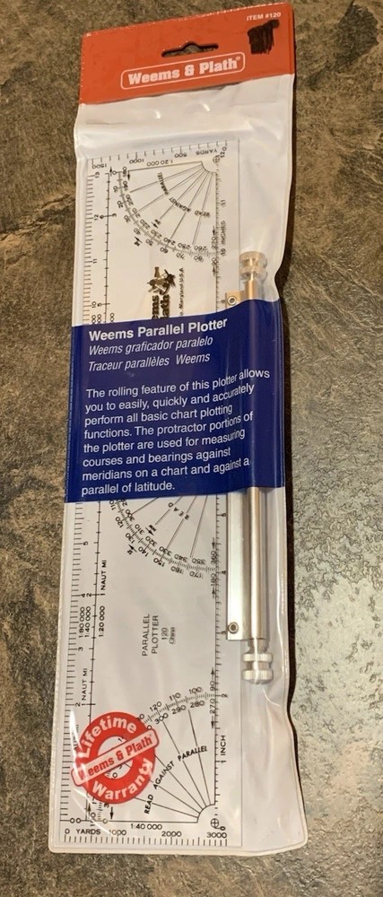Weeks & Plath parallel plotter #120. Marine Navigation