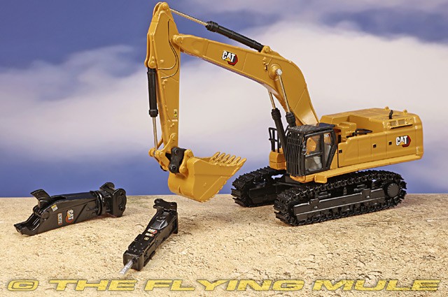 Diecast Masters 1:87 395 Excavator w/3 Work Tools