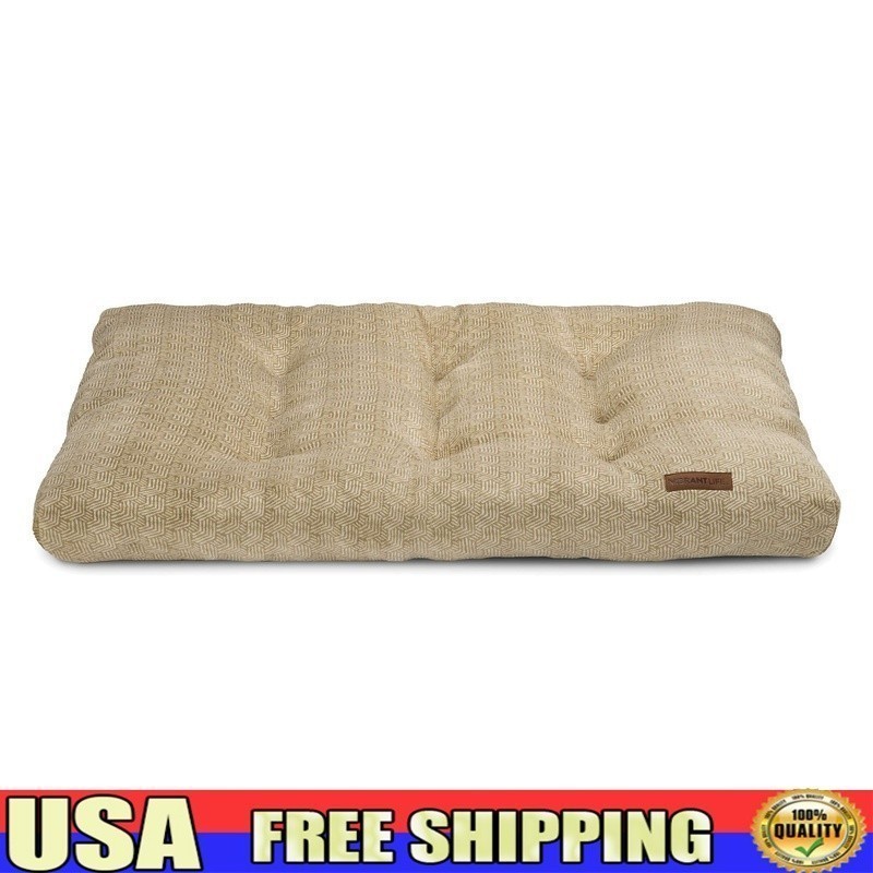 Extra Large Tufted Plush Dog Bed Comfortable Durable Easy Access Lightweight New