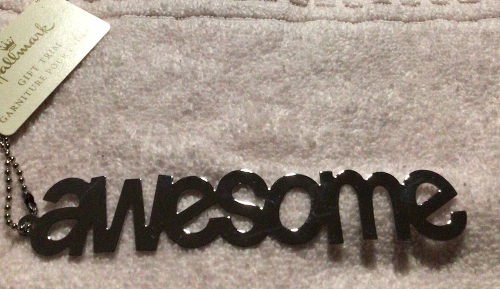 awesome gift trim by Hallmark
