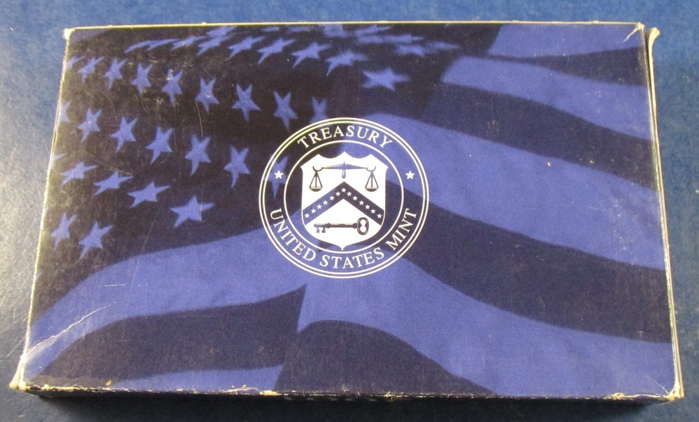 2001 Clad Proof Set w/ OGP - 10 Coins (04)