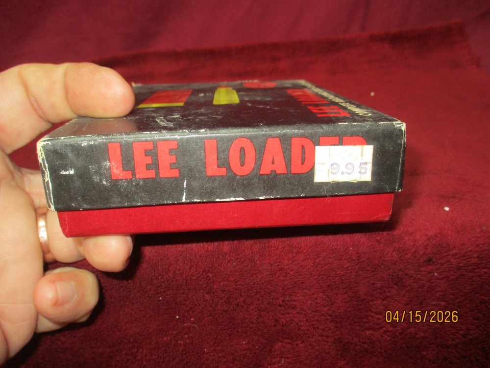 1970's LEE Loader 357 Magnum Hand Reloading Set