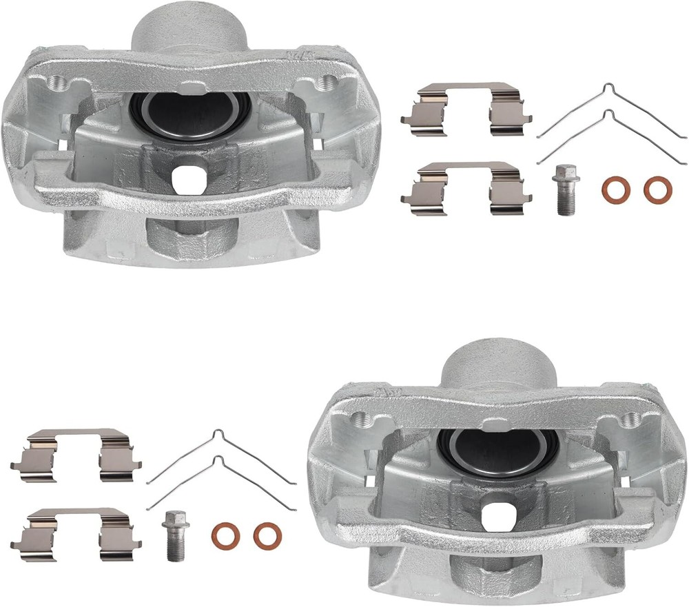 Pair Front Disc Brake Caliper For Honda 2002-2004 CR-V 2003-2011 Element