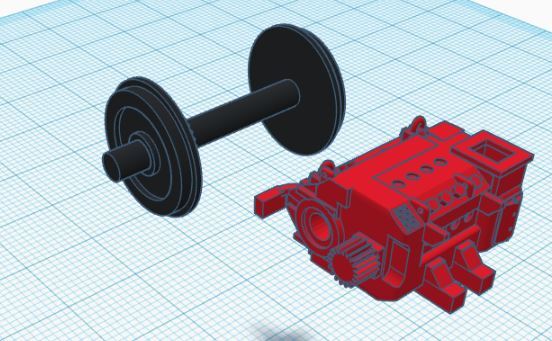 HO scale Traction Power Unit