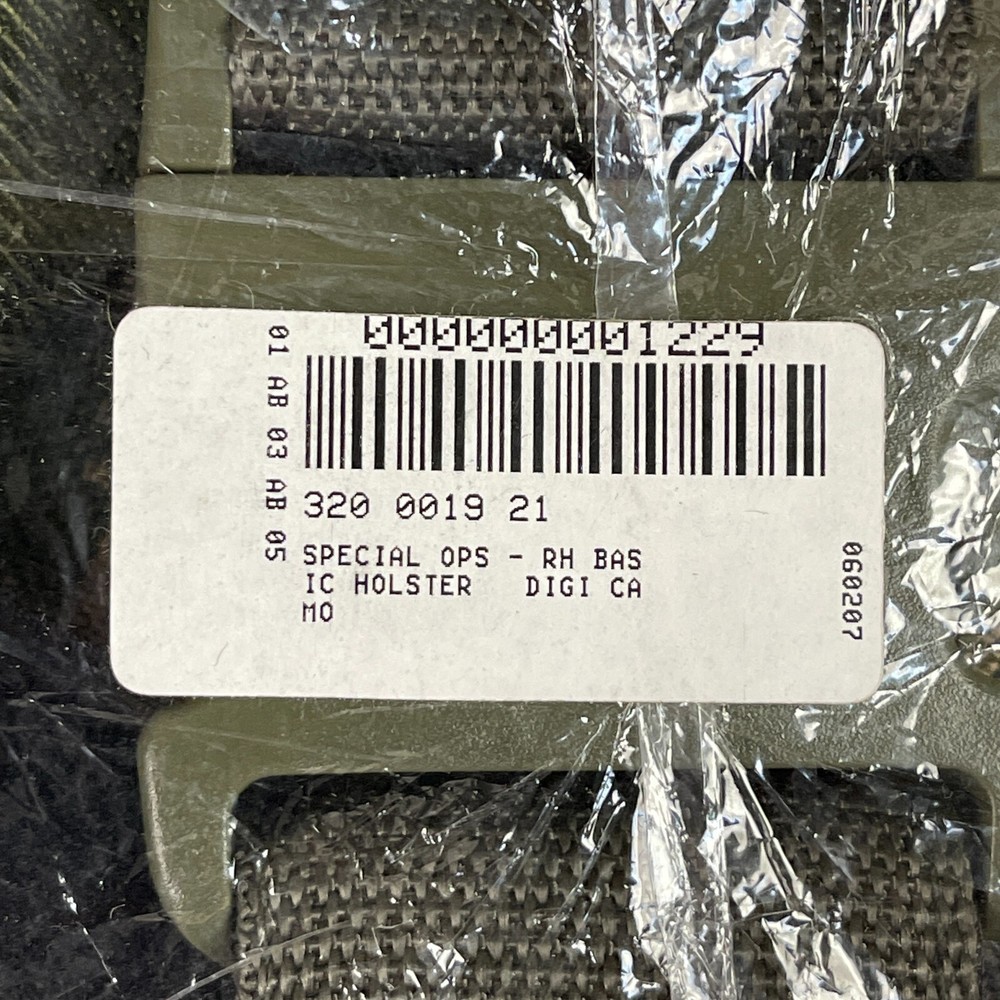 NEW Special Ops Basic Holster - Right Hand - Digi Camo