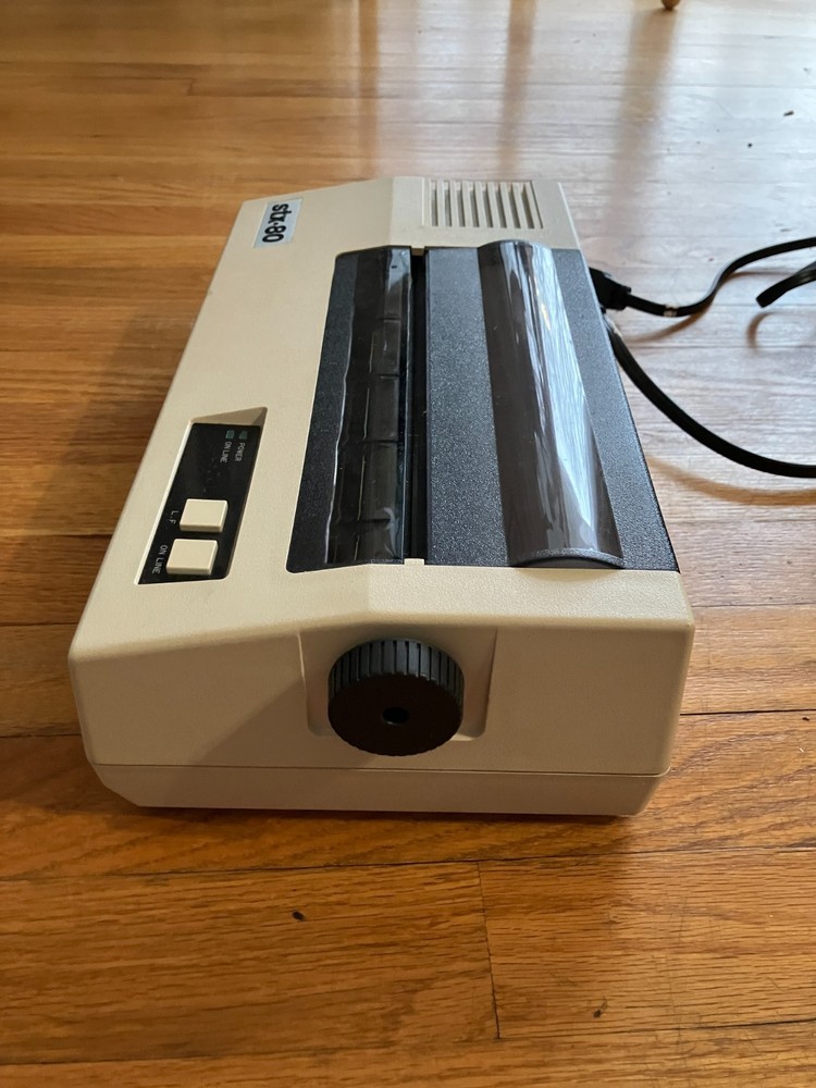 Vintage Star Micronics STX-80 Printer, works!