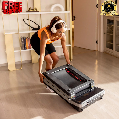 Walking Pad Treadmill Foldable Slim Quiet Compact with LED Display New