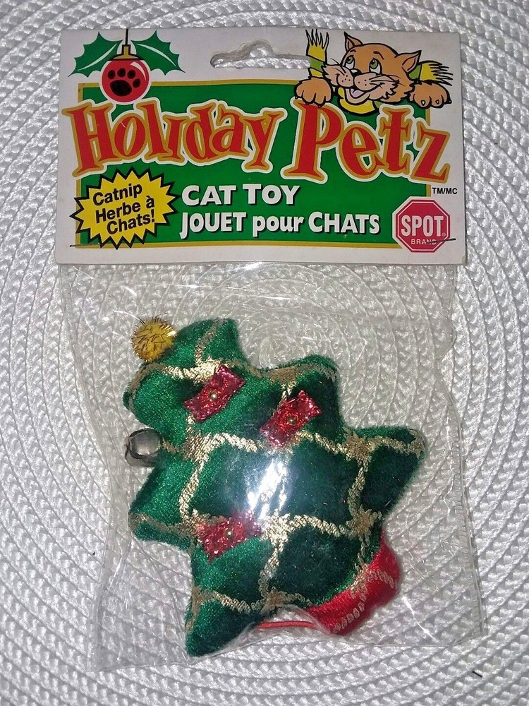 CHRISTMAS PET CAT TOYS, ASSORTED TYPES