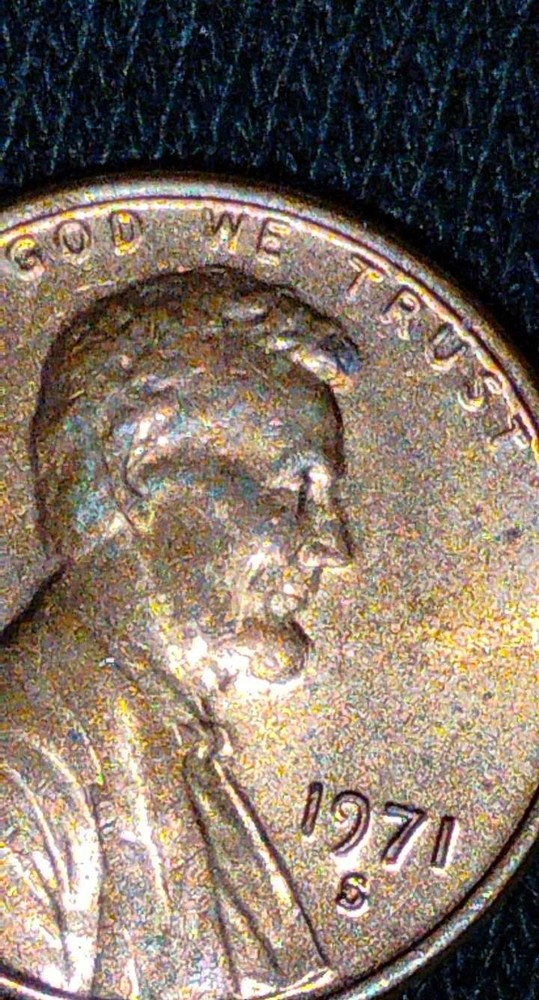 19⁷71 S Penny With Errors