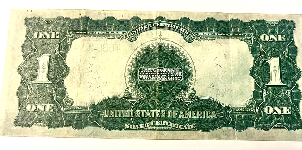 1899 US Black Eagle $1 Silver Certificate - Speelman/White