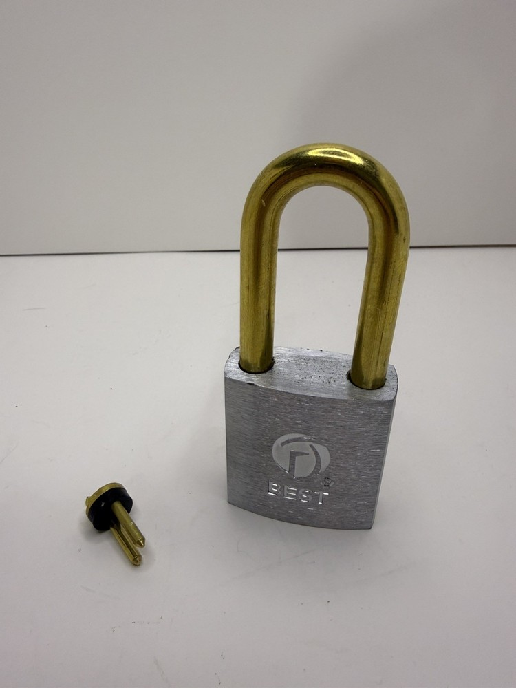 BEST PADLOCK—5/16" Thick 2” Tall Shackle
