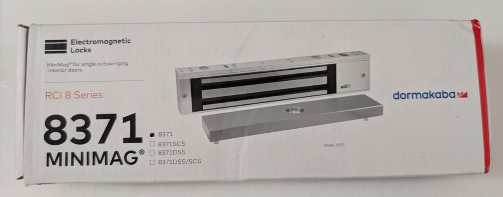 Dormakaba RCI 8371 Surface MiniMag Electromagnetic Lock