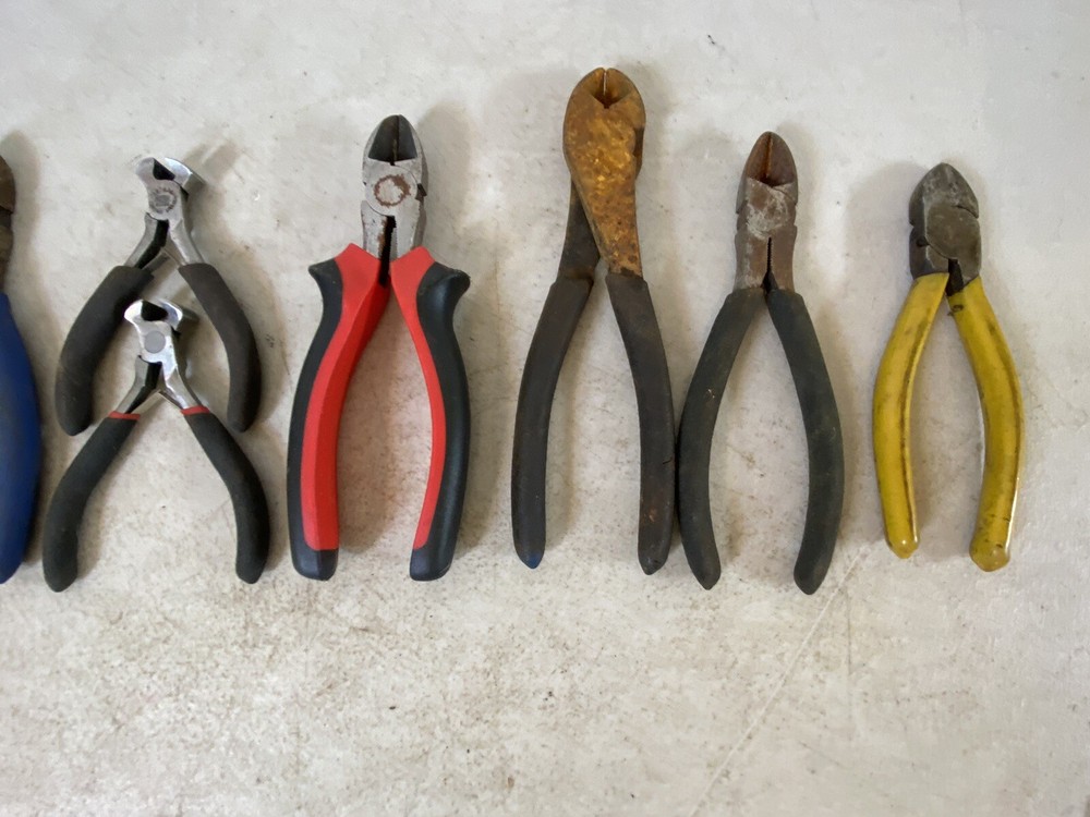 BIG Wire Cutters Snips Scissors pliers tool Lot 10E11