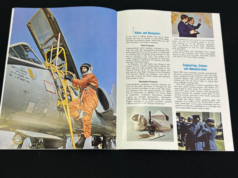 1960's US Air Force Aviation Recruiting Booklet