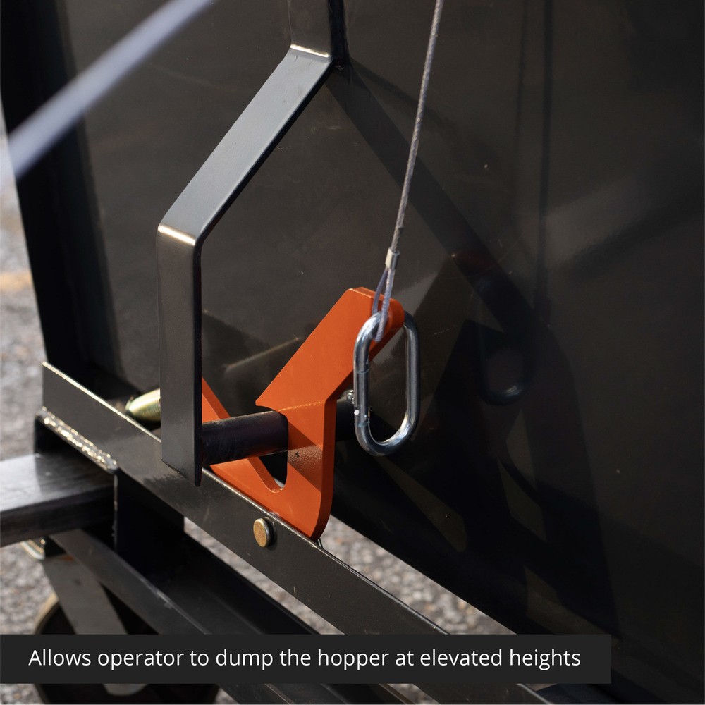 Titan Attachments Pull-Down Latch for Self-Dumping Hopper, Pull-Down Latch