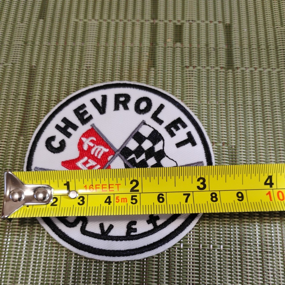 Chevrolet Corvette Automotive Iron On Patch