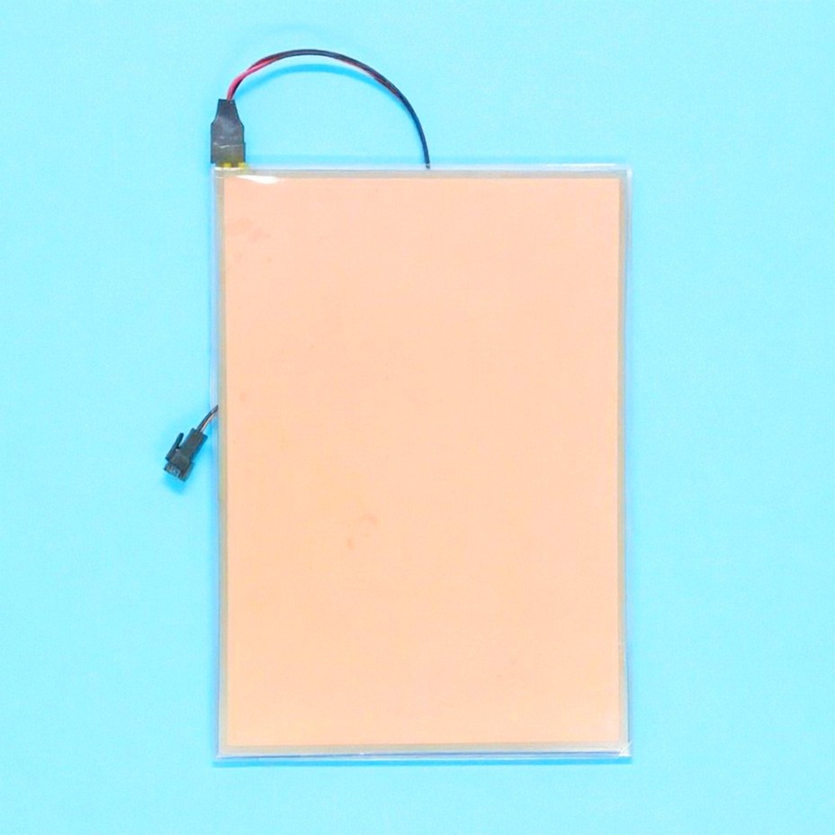 A6 size electroluminescent panel back light sheet foil lamp