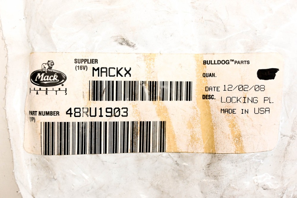 Mack 48RU1903 U-Joint Lockstrap NOS