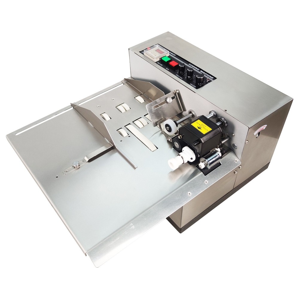 110V Continuous Date Coding Machine Ink Wheel Coding Machine for Package Printi