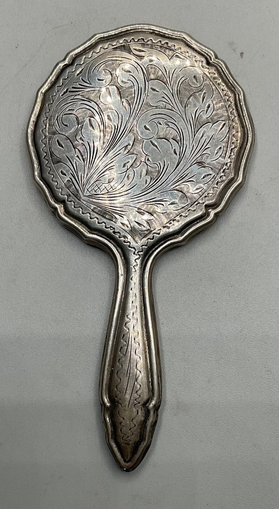 800 SILVER SMALL HAND MIRROR