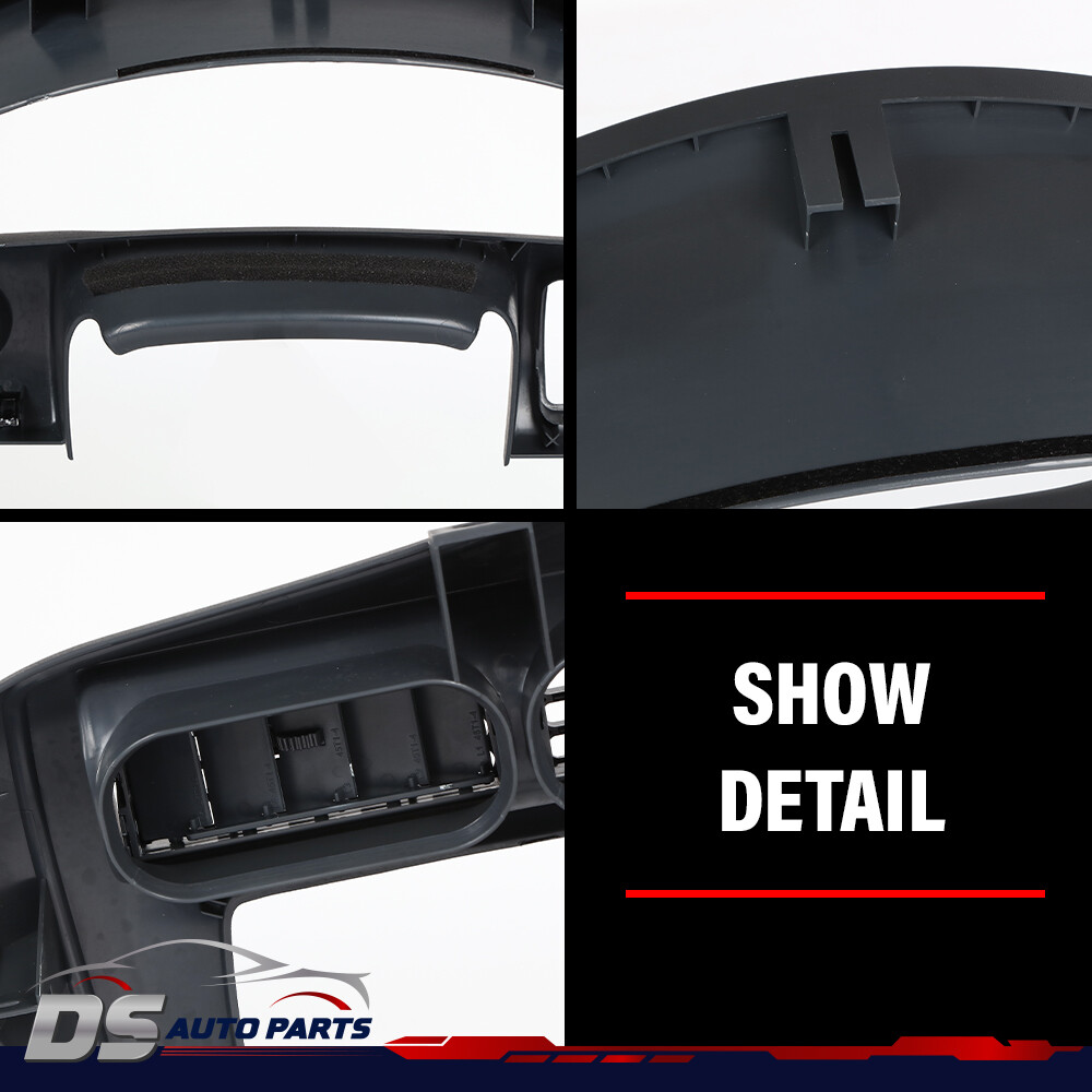 FIT FOR 2000-2005 CHEVY CAVALIER DASH PANEL SPEEDOMETER TRIM BEZEL 22698064