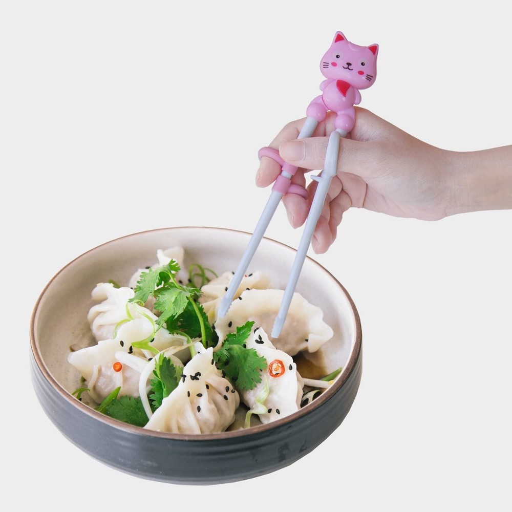 Kids Training Chopsticks - 1 Pair With Case for Learning and Practice - Begin...