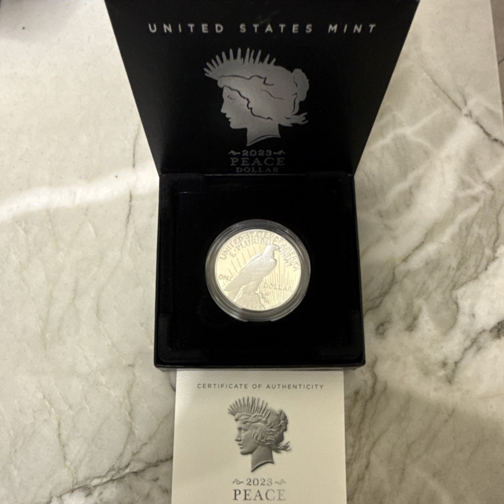 2023 Peace Dollar $1 Proof Coin Commemorative Silver Modern Uncirculated