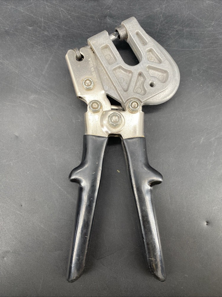 Malco Tools PL1 Punch Lock Stud Crimper  22 GA. MAX. USA