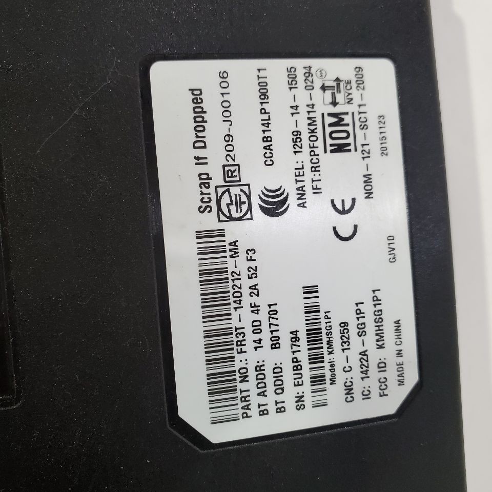 Used Telematics Interface Module fits: 2016 Ford Mustang Communication behind ra